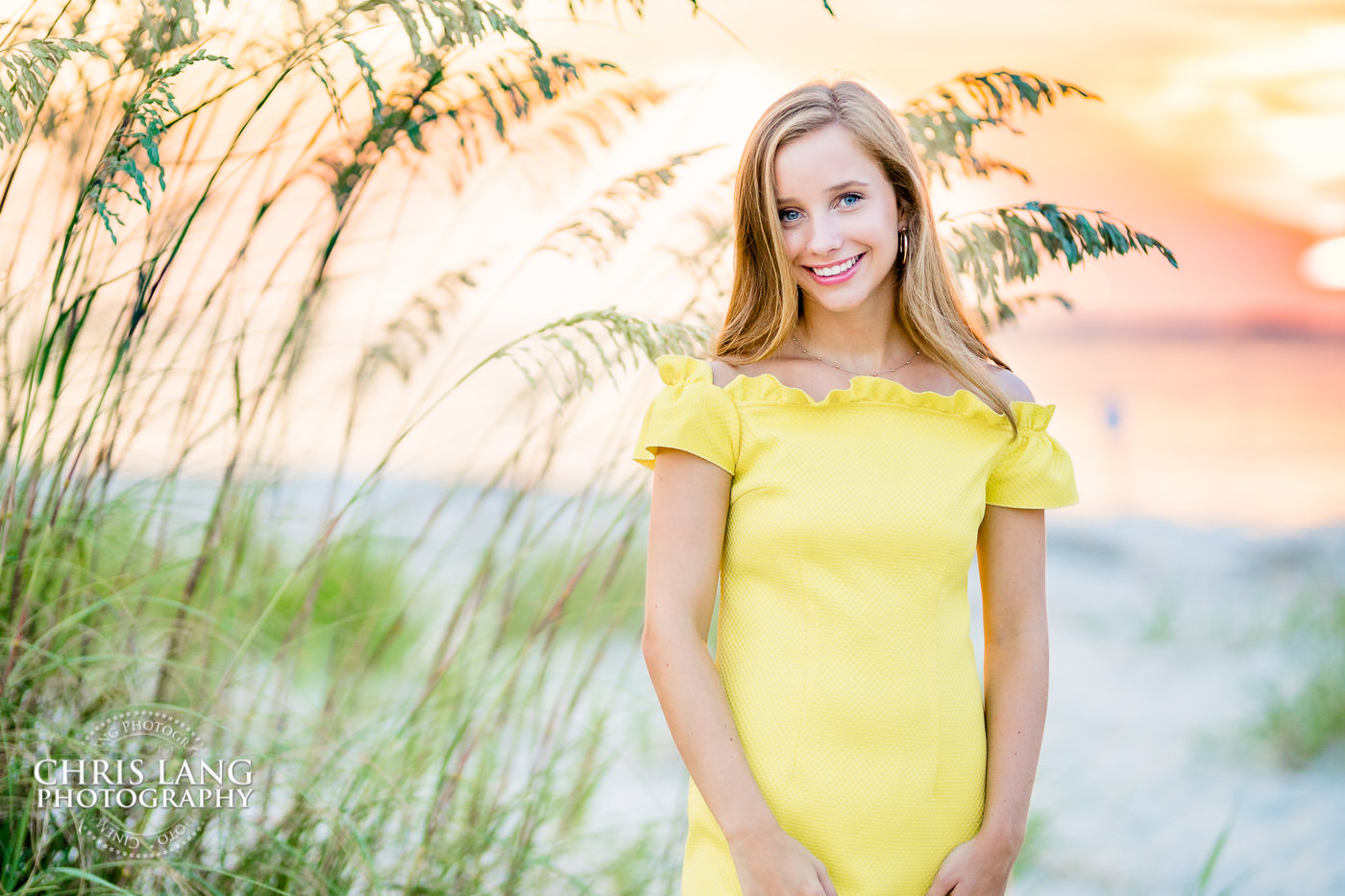 Topsail Island senior pictures - Topsail Island senior portrait photographers - senior portrait photography - photo ideas - chris lang photography