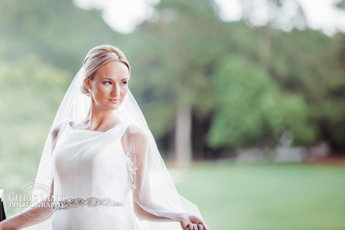 Best Bridal Portraits - Bridal Photography Weddign Dress - Bridal Portrait Photographers - Wilmington NC