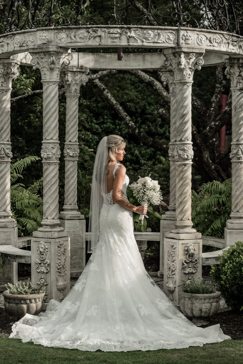 - Cinematic Style Wedding Photography - Dark & Moody photo style - Bridal Photography - Bride - Dress - Wilmington NC Bridal Portrait Photographer - Chris Lang Photography
