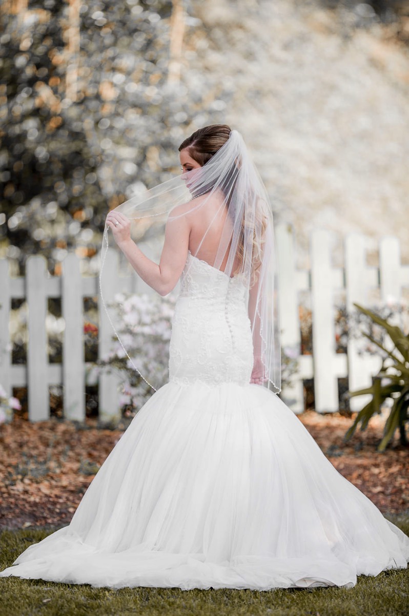 - Cinematic Style Wedding Photography - Dark & Moody photo style - Bridal Photography - Bride - Dress - Wilmington NC Bridal Portrait Photographer - Chris Lang Photography