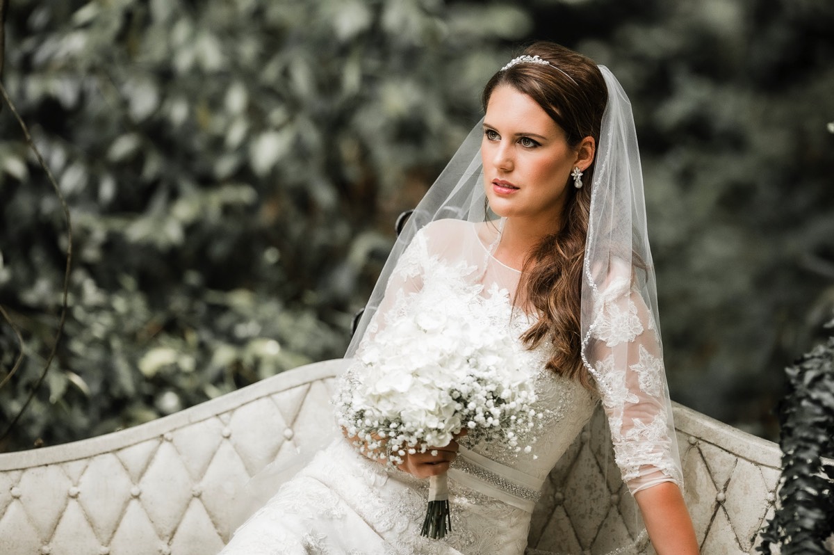- Cinematic Style Wedding Photography - Dark & Moody photo style - Bridal Photography - Bride - Dress - Wilmington NC Bridal Portrait Photographer - Chris Lang Photography