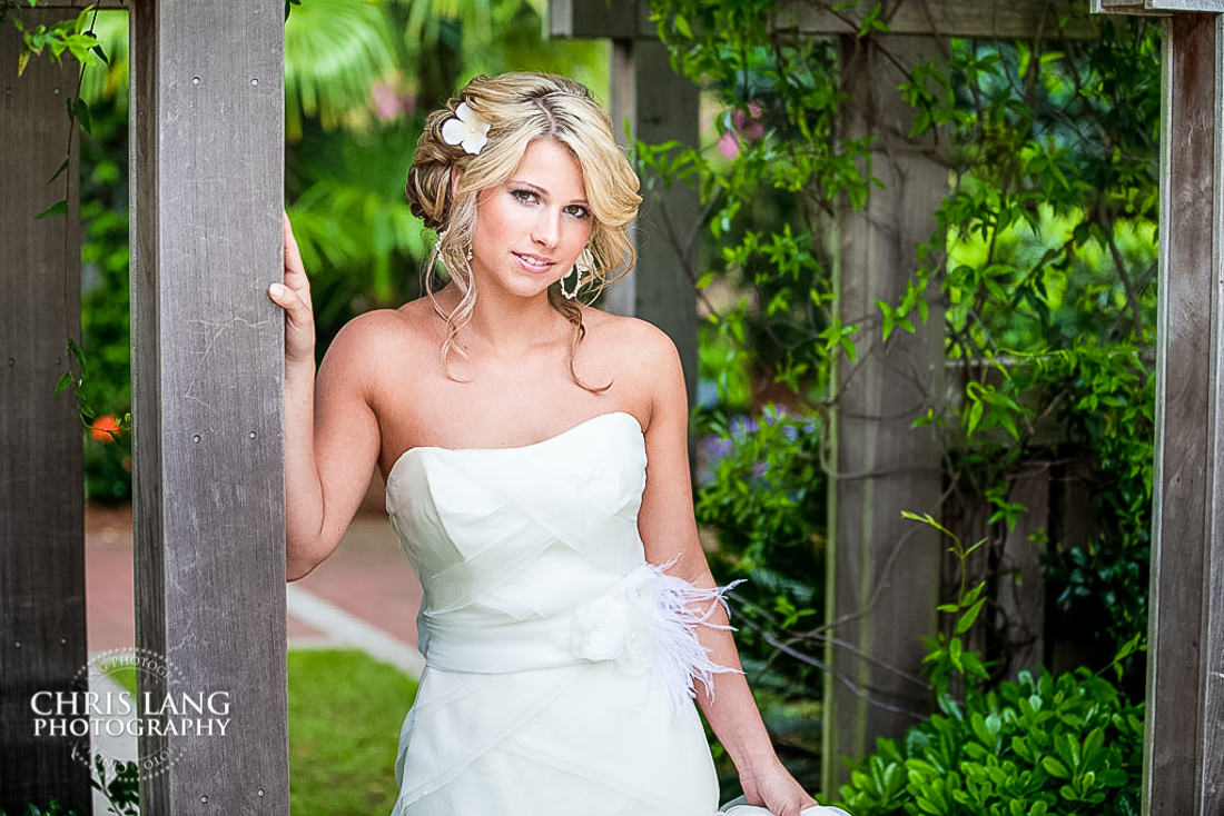 - Bold & Colorful Style Wedding Photography - Bridal Portrait - Bride- Wedding Dress - Wedding Inspiration - Wilmington NC Bridal & wedding portrait photographer  - Chris Lang Photography