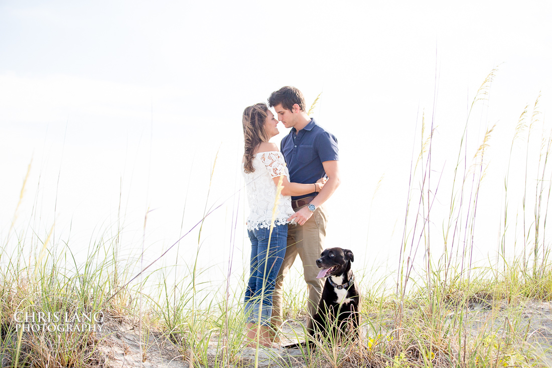 Lifestyle-Engagement Photography - Engagement Picture Ideas -  Couple Photos - Engagement Poses - Engagement Photographers - Wilmington NC